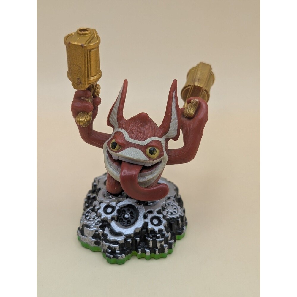 Skylanders Spyro's Adventure TRIGGER HAPPY Series 1 Figure 2011 Green Base